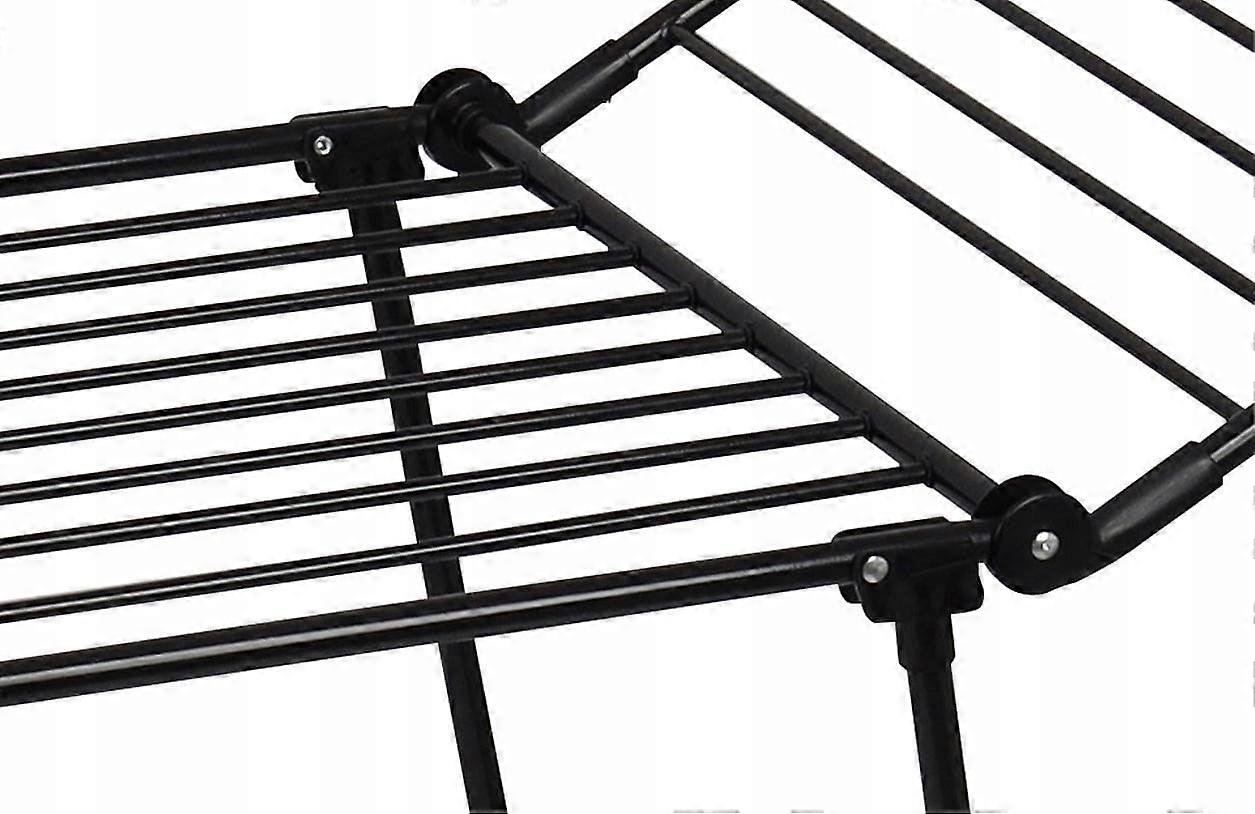 Amalfi Foldable Laundry Drying Rack, Black