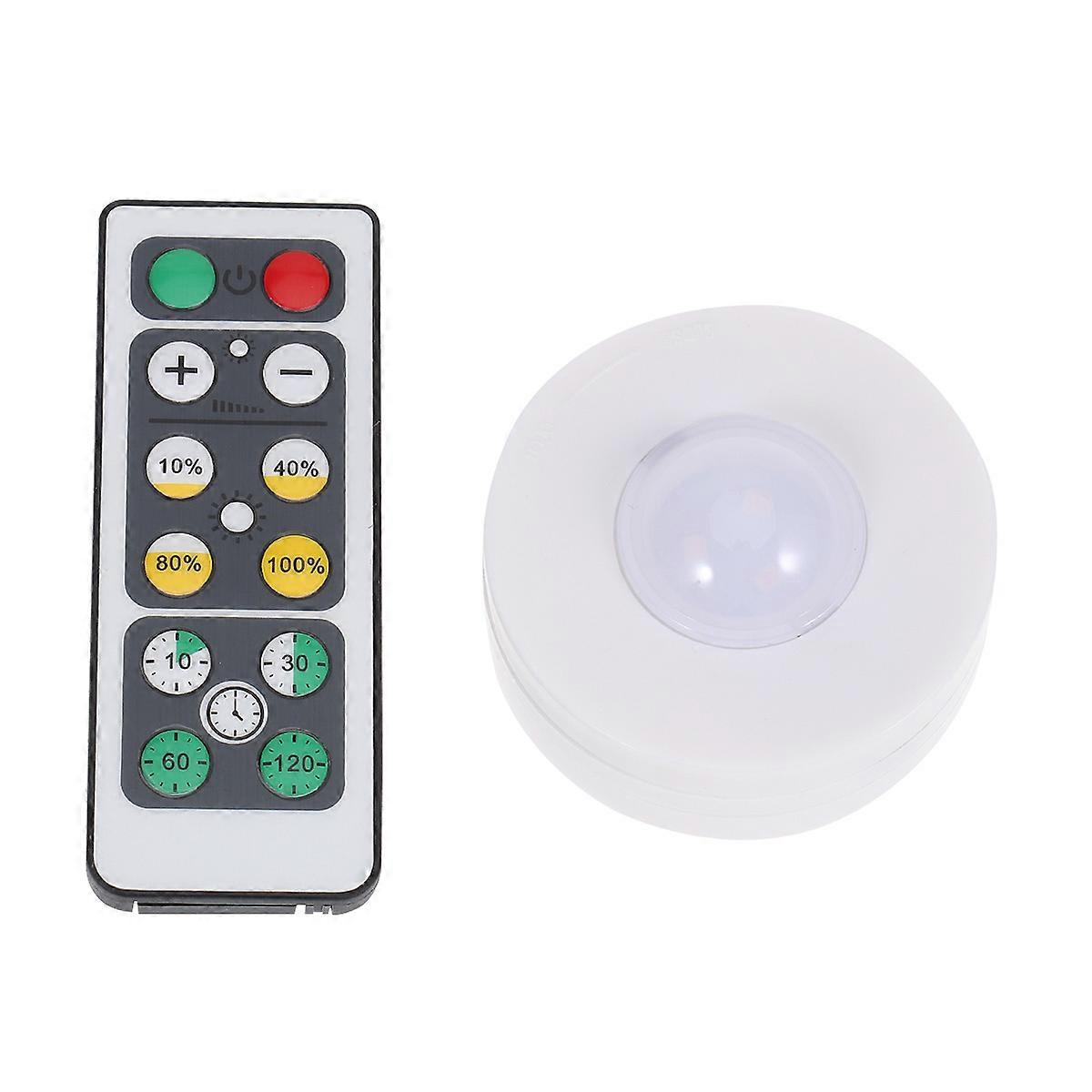 Cabinet LED Light Wireless Remote Control 4Pcs Set for Adjustable Brightness