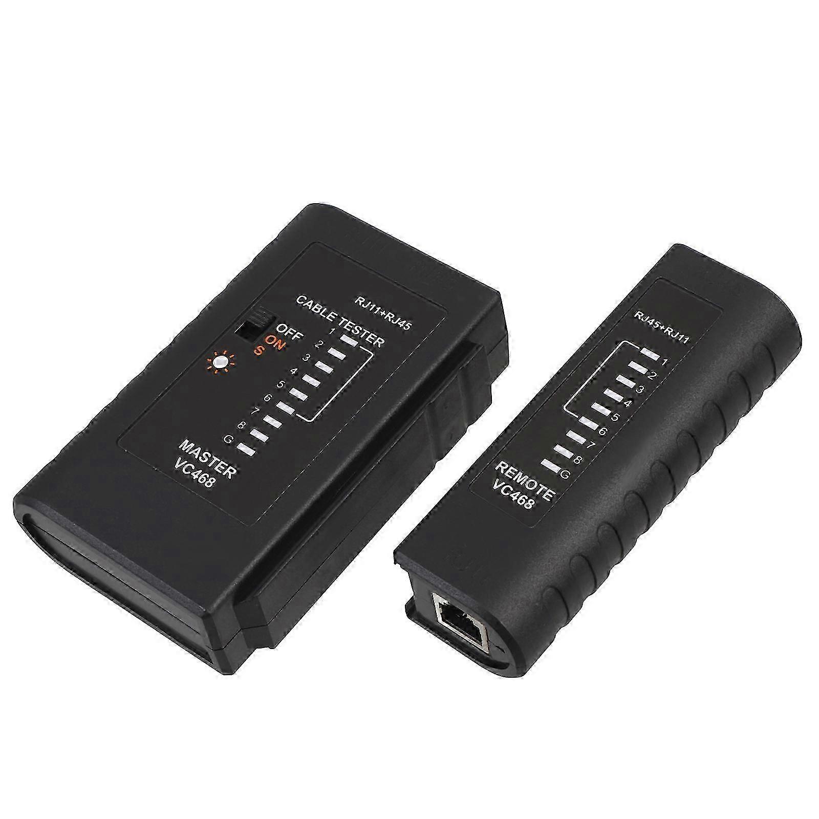 Plug Tester Rj45 Cable Tester High Precision Testing For Field Use 1Pack