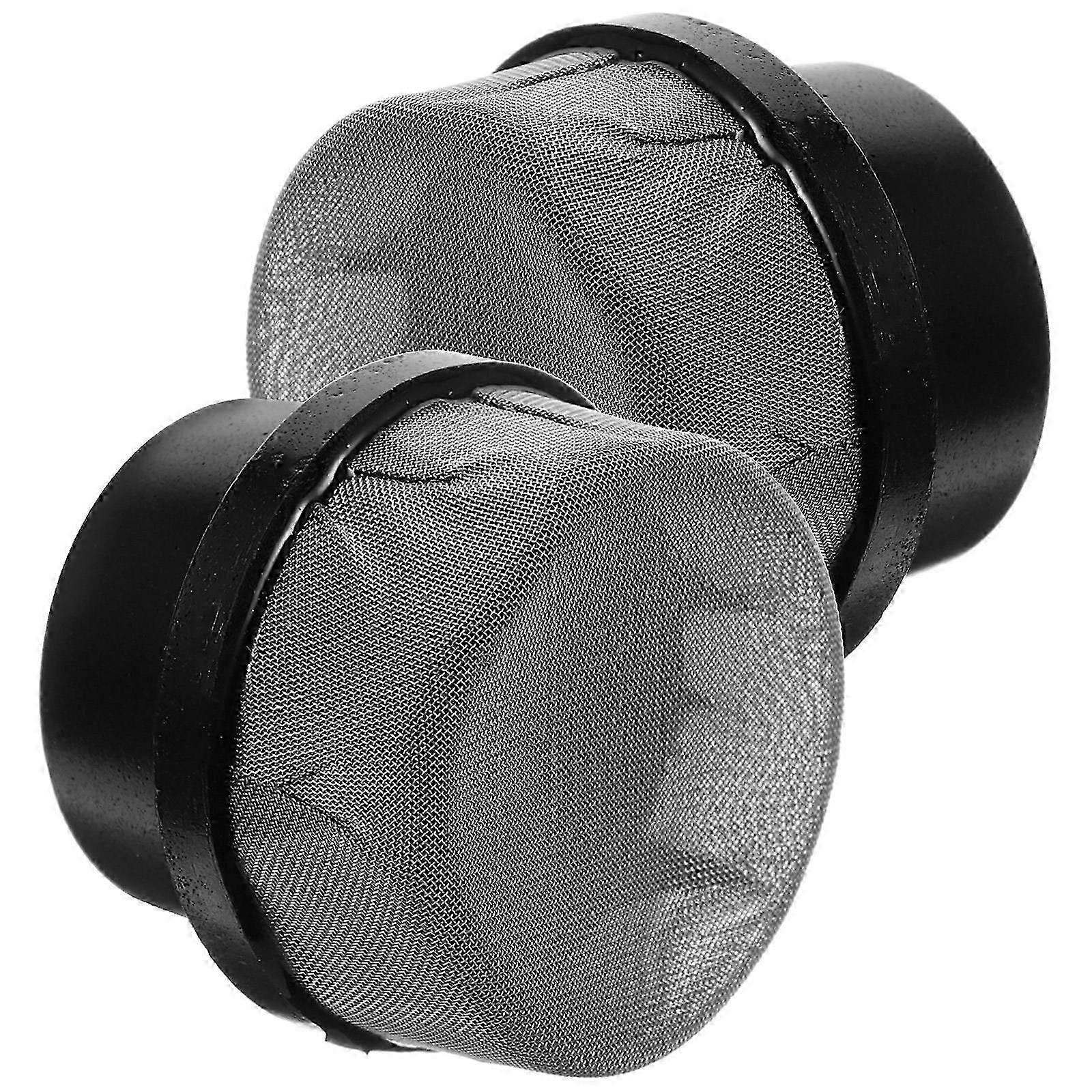 Filtering Air Vent Strainer for Pool 2Pcs Plastic Screen Cap Replacement