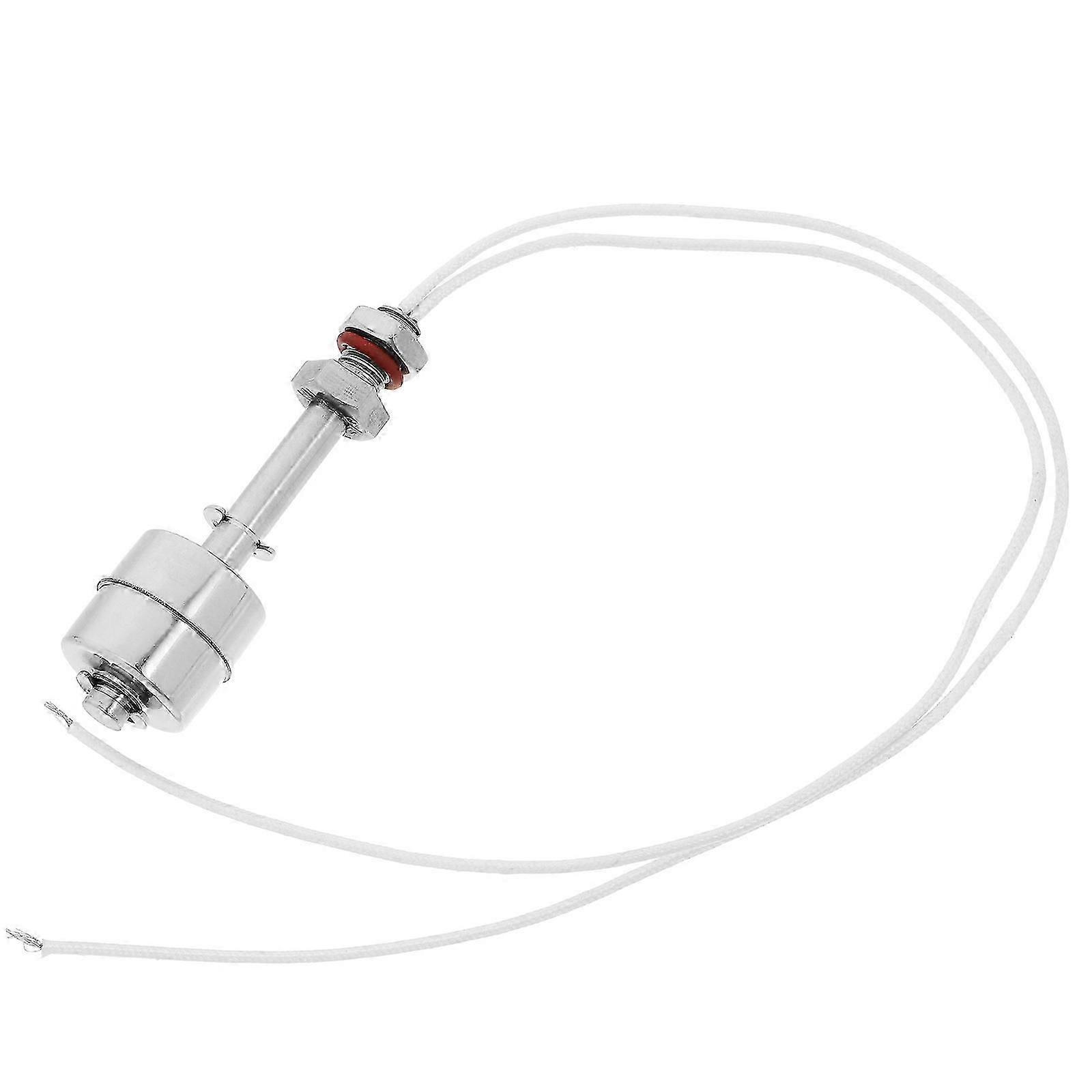 Stainless Steel Water Level Sensor | Vertical Float Switch for Tanks, Silver