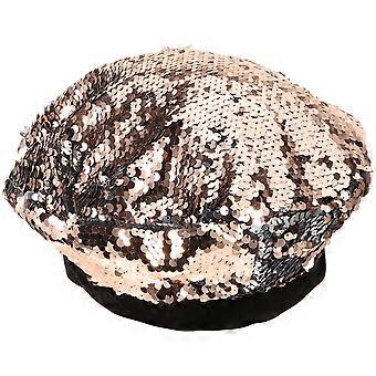 Decorative Beret Hat Vintage Beret Hat Artist Beret Hat Sequin Beret Hat Women Beret