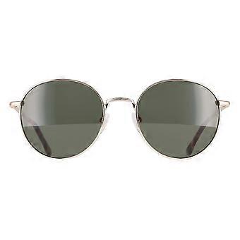 Okulary przeciwsłoneczne Calvin Klein CK21127S 717 Gold Dark Green