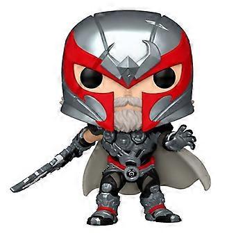 Figurine - FUNKO - Funko POP Marvel Rivals Magneto - Multicolore - Matériaux résistants - Livrée assemblée