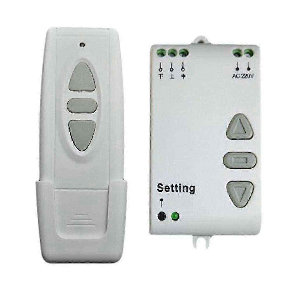 AC220V Motor Remote Switch Controller Projection Screen Motor Wireless Switch 433MHz UP Down Stop Fo