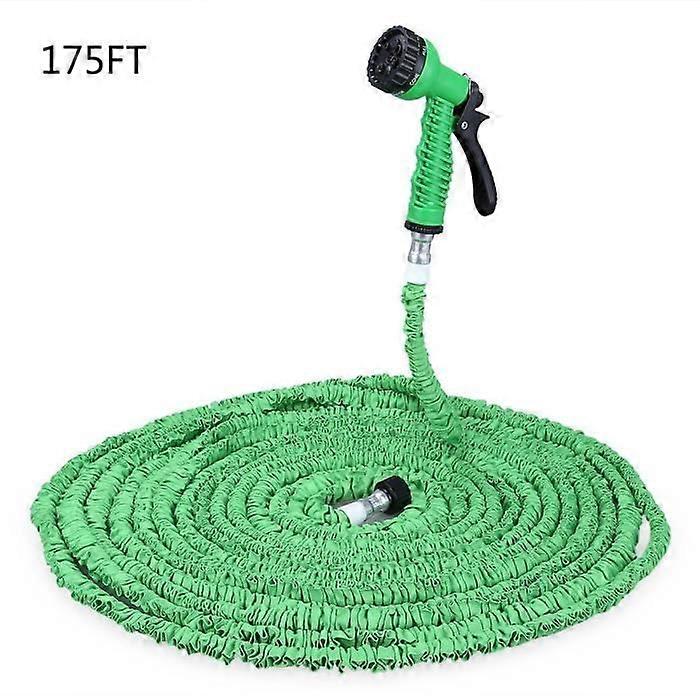 175FT Expandable Garden Hose - Green - 7 Spray Modes