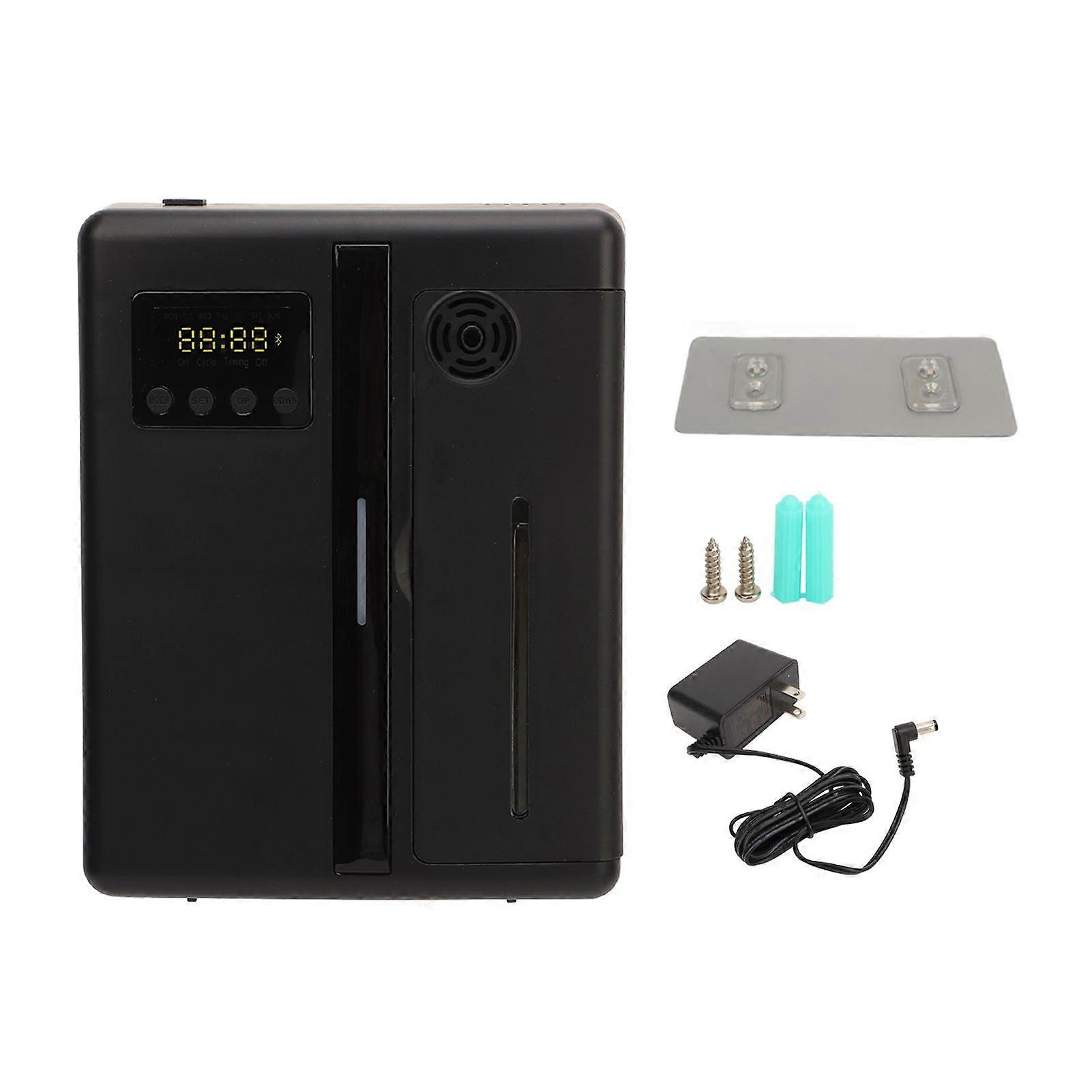 Aromatherapy Essential Oil Diffuser Bluetooth Control Smart Aromatherapy Mist Diffuser for Home Hotel Black