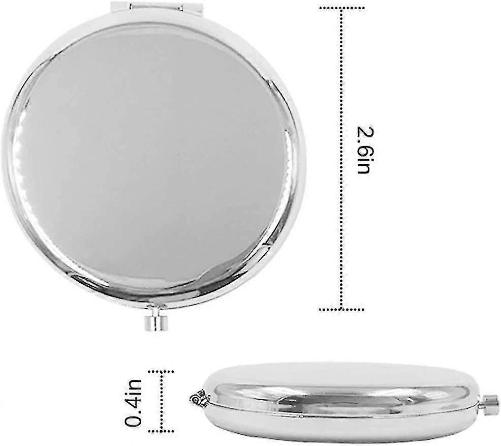 Folding Mini Pocket Double Sided Makeup Mirror