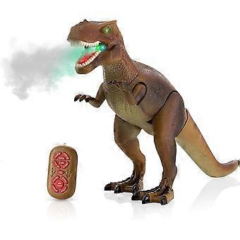 Dinosaurus Trex Speelgoed Realistisch Lopend Tyrannosaurus Rex Multifunctionele RC Trex Speelgoedfiguur met brullende sproeifunctie Goed dinosaurusspeelgoed voor jongensmeisjes