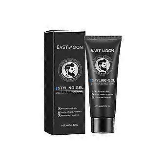 East Moon Men's Modeling Gel Men's Pomade Shaping Broken Hair Care Moisturizing Modeling Hair Gel --XWD