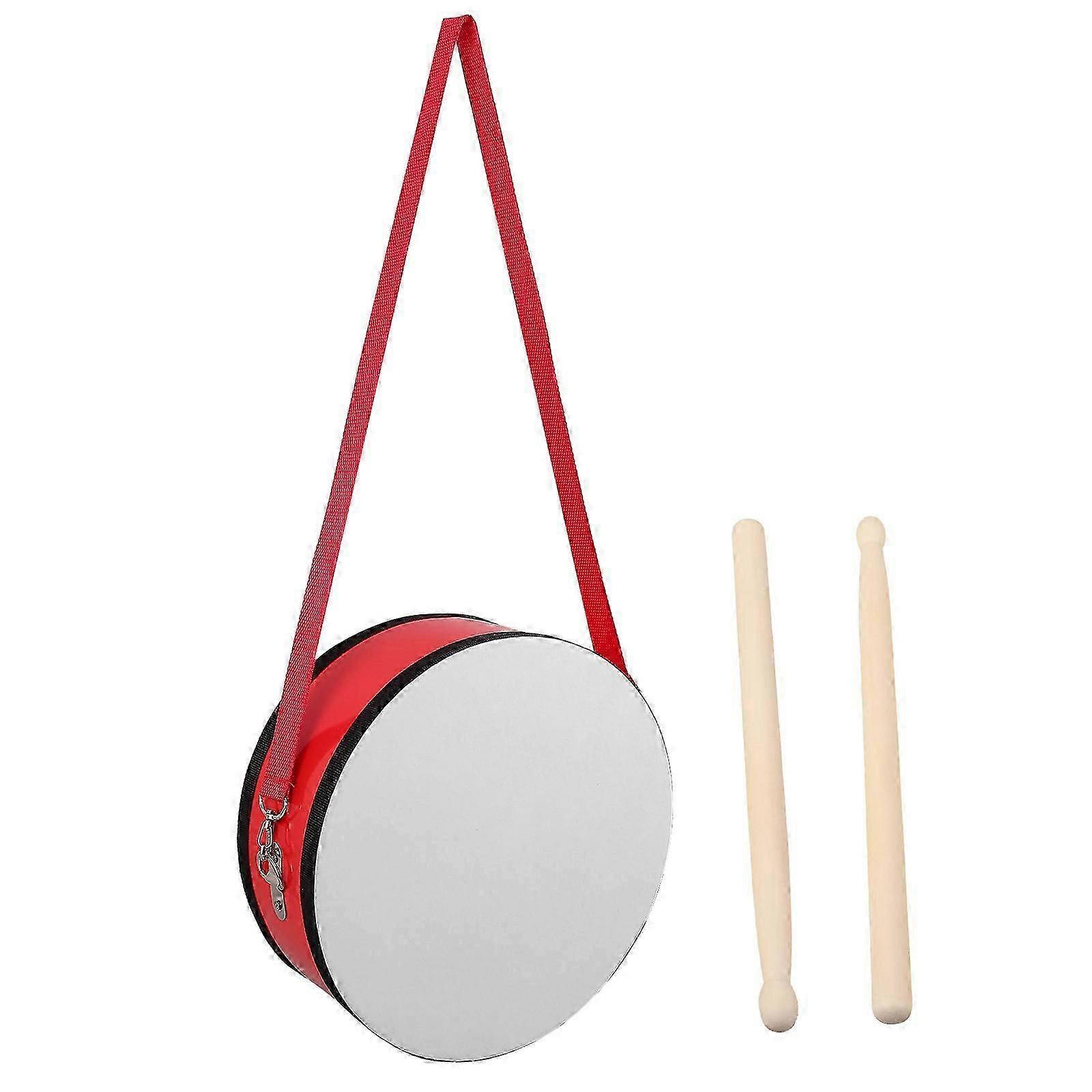 Kindermars-snaredrum voor teamwork 1 set rood hout