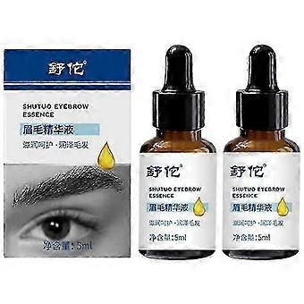 2 piezas de suero para el crecimiento de pestañas de cejas Suero para mejorar el crecimiento de pestañas largas Refuerzo de cejas