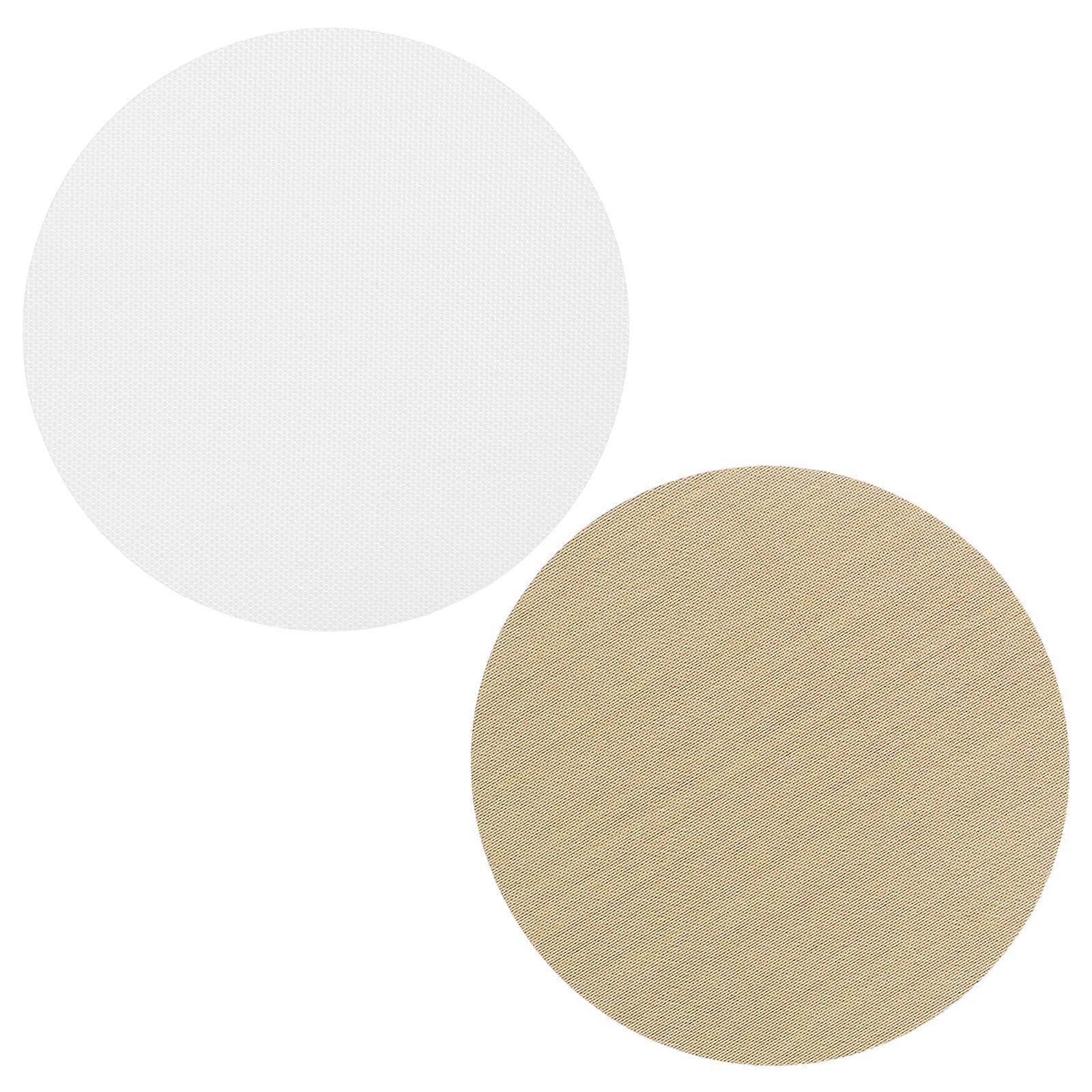 2pcs Lamp Shade Diffuser: 3.93" Led Light Blocking Diffuser Disc - Round Light Dimming Sheets Cover For Ceiling Chandeliers Downlights Spotlight
