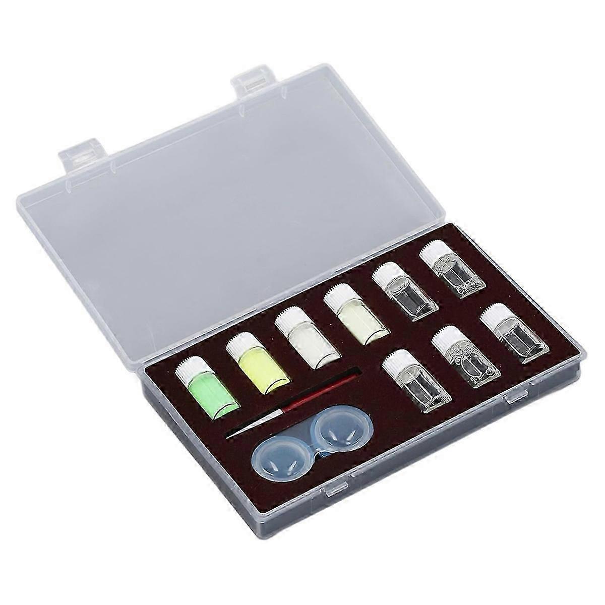 Clock Luminous Fluorescent Powder, Easy Mixing Luminous Powder Kit