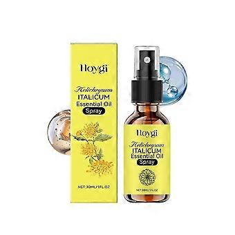 Bio Helichrysum Italicum Ätherisches Öl Spray, 100% reine natürliche Aromatherapie für Hautvitalität & Anti-Aging, 30ml