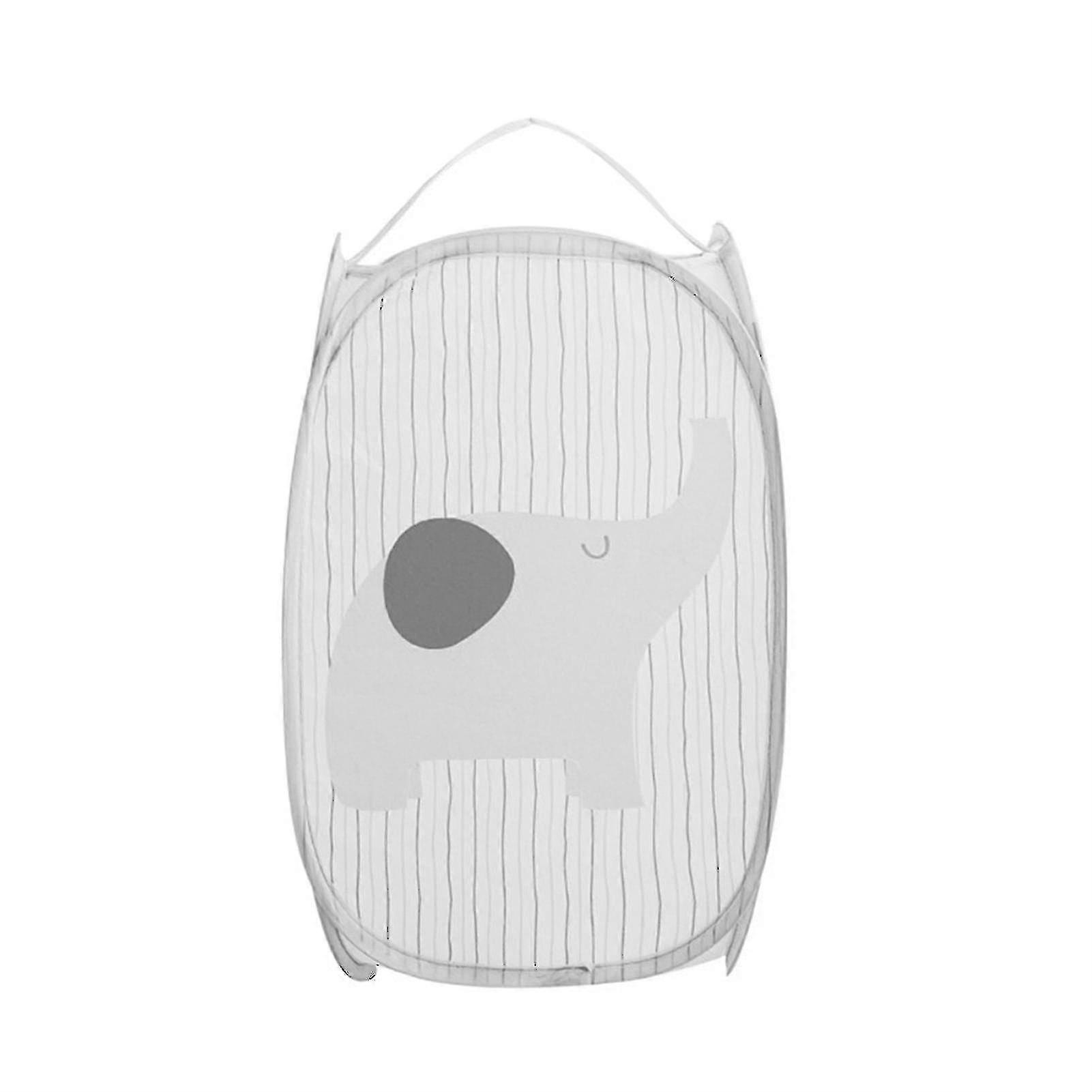 Foldable Laundry Basket Household Laundry Hamper For Dirty Clothes Storage