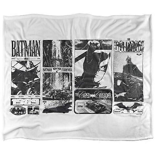 Batman Through The Years Live Action Blanket