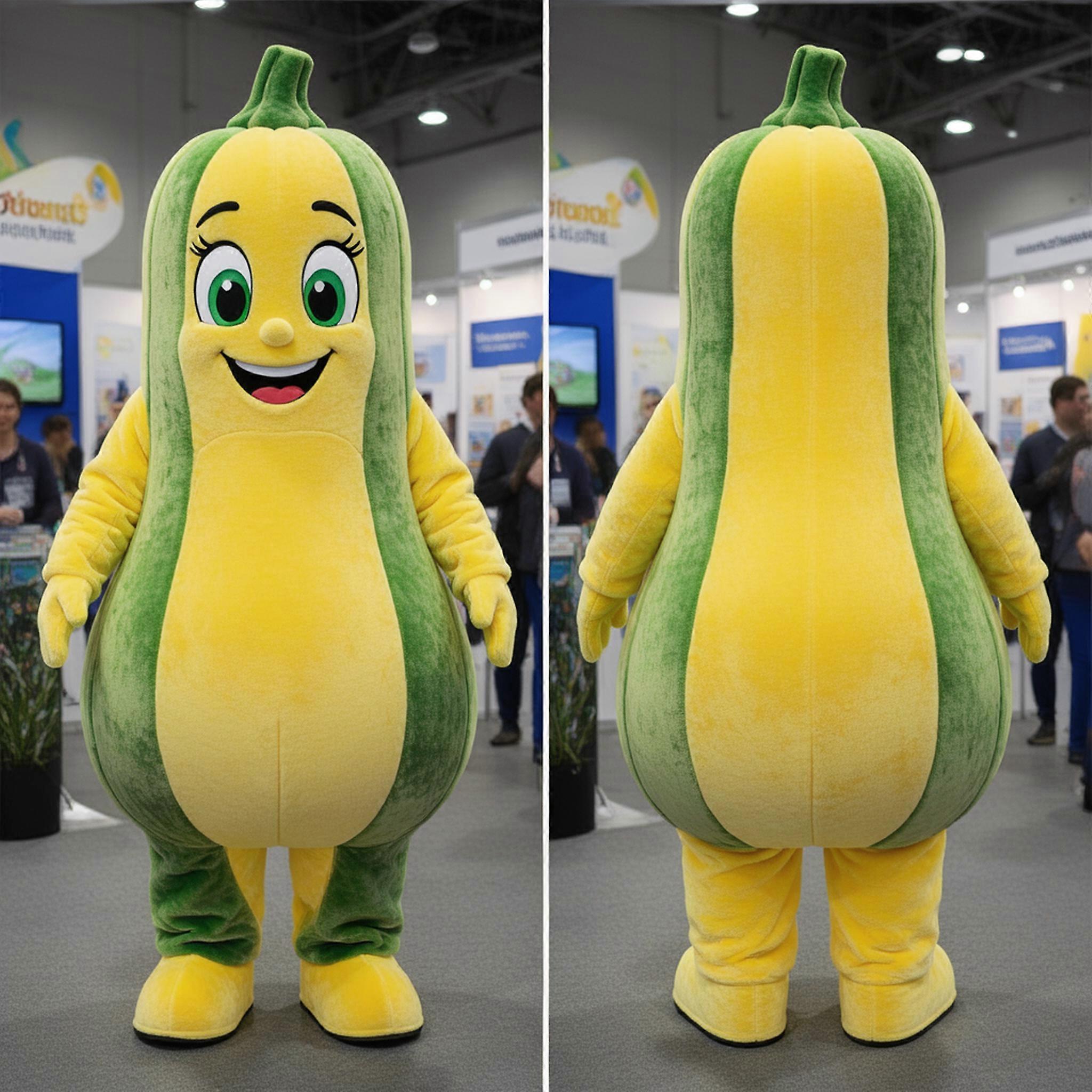 MASTICOT Lemon Yellow Plump Squash Mascot