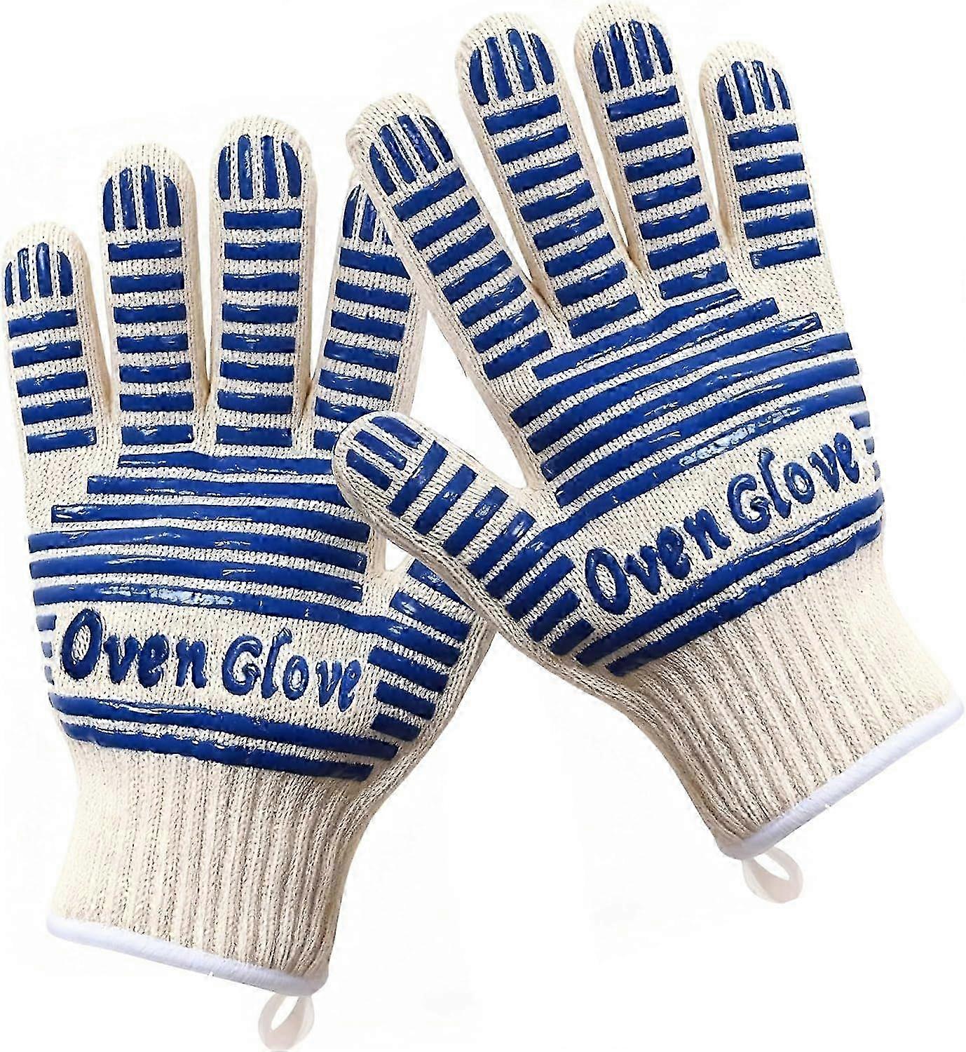 Non-Slip Five Finger Oven Gloves