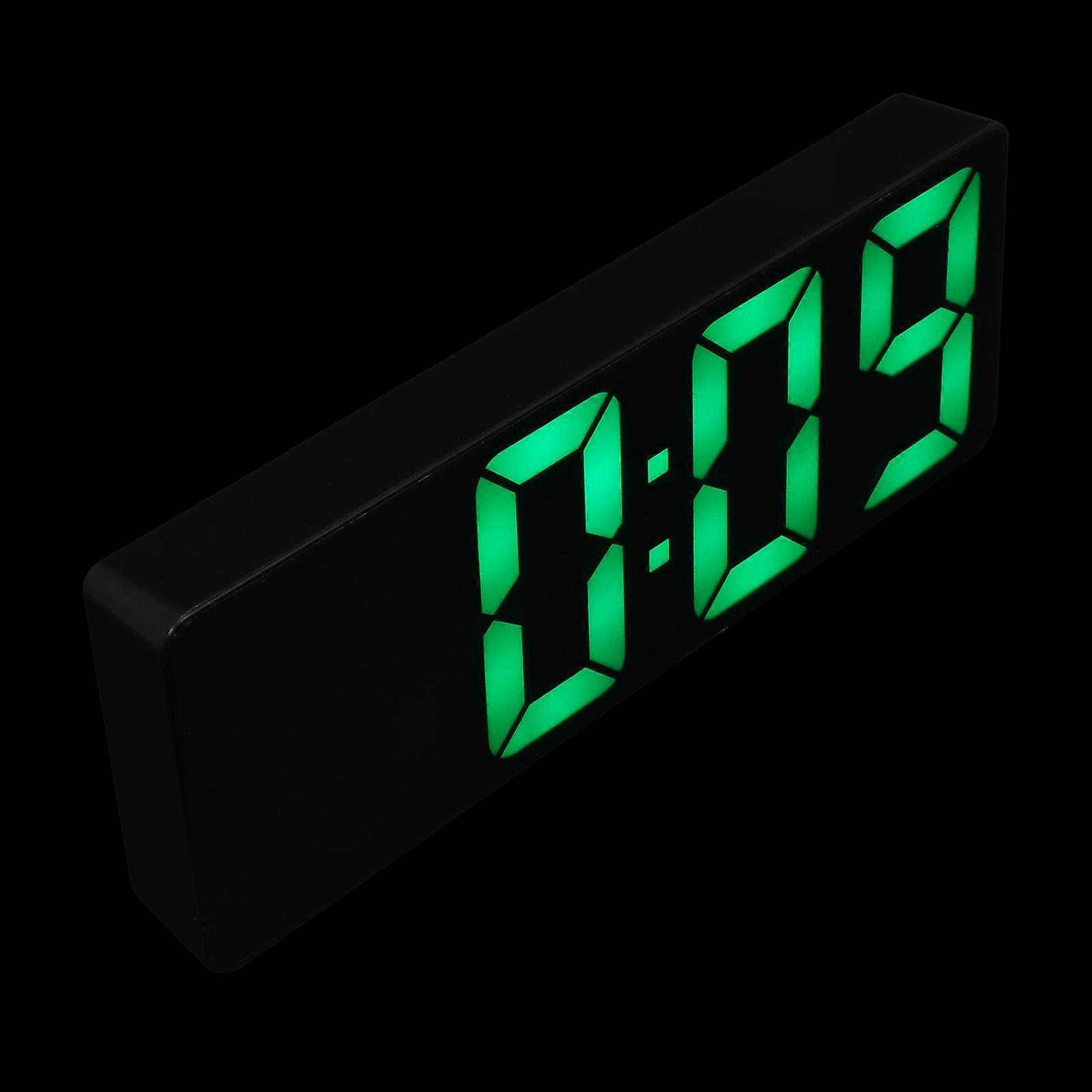 Modern LED Alarm Clock for Home Use 7Sets Simple Electronic Clock