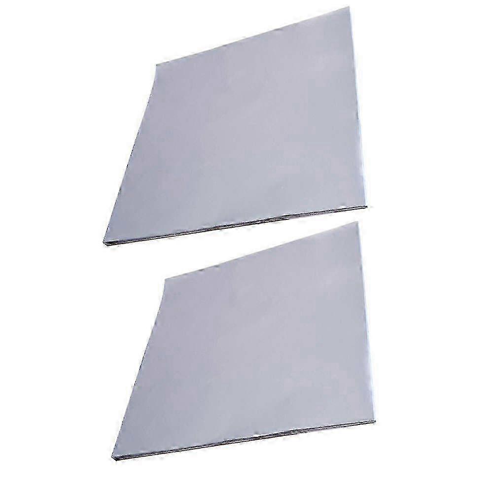 50Pack Waterproof Silver Tin Foil Sheets Multi-Function Household Foil compatible with Cooking Use