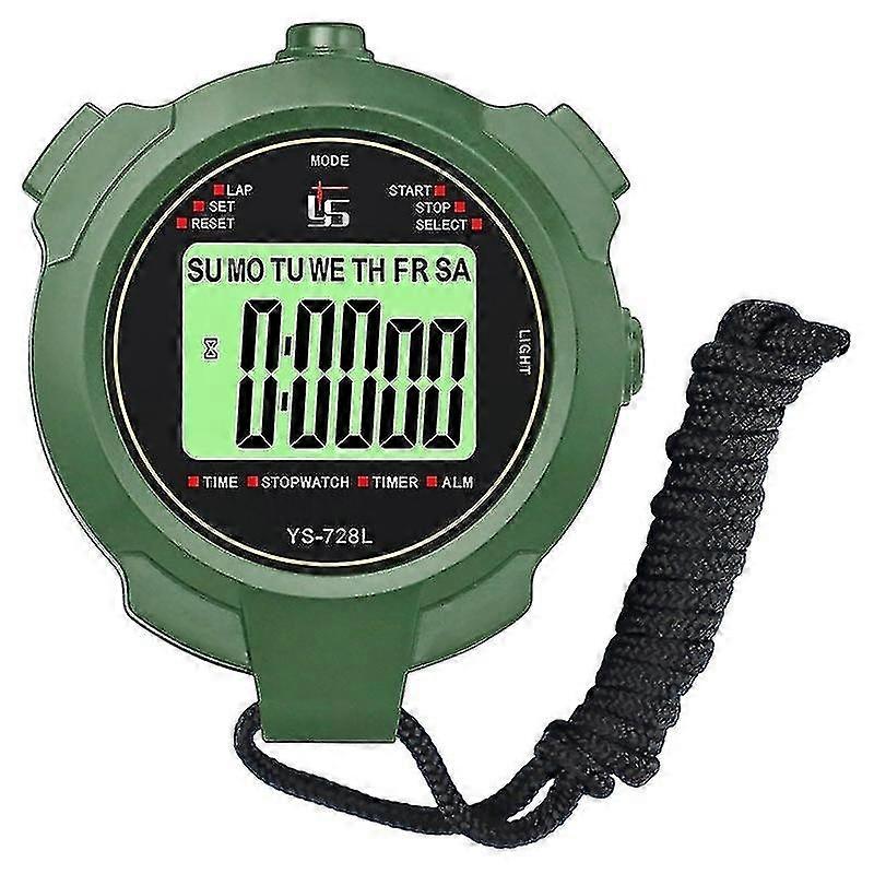 Stopwatch Professional 2 with Whistle Memory stopwatch with mute and light function-HH
