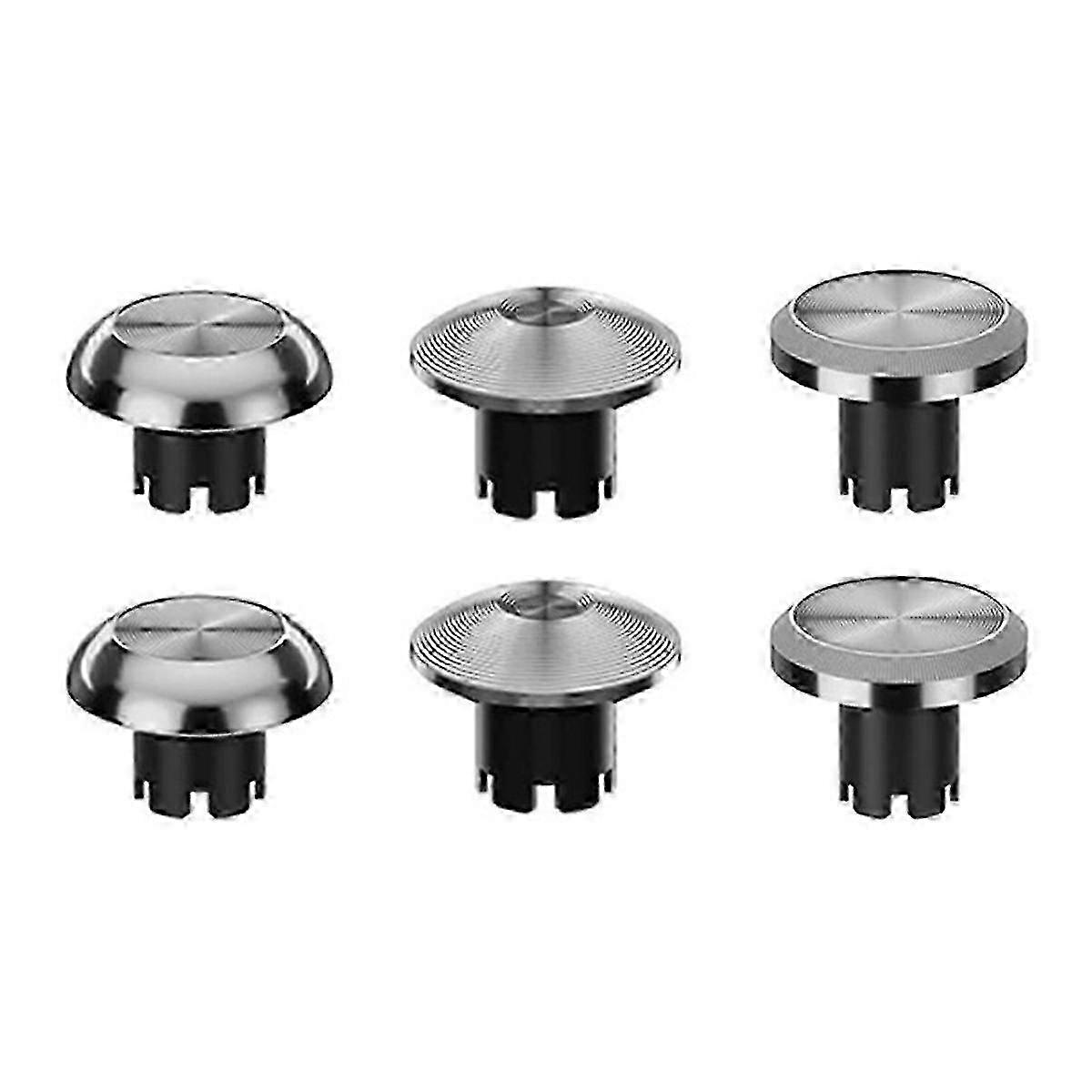 6-Piece Metal Joystick Caps for Edge