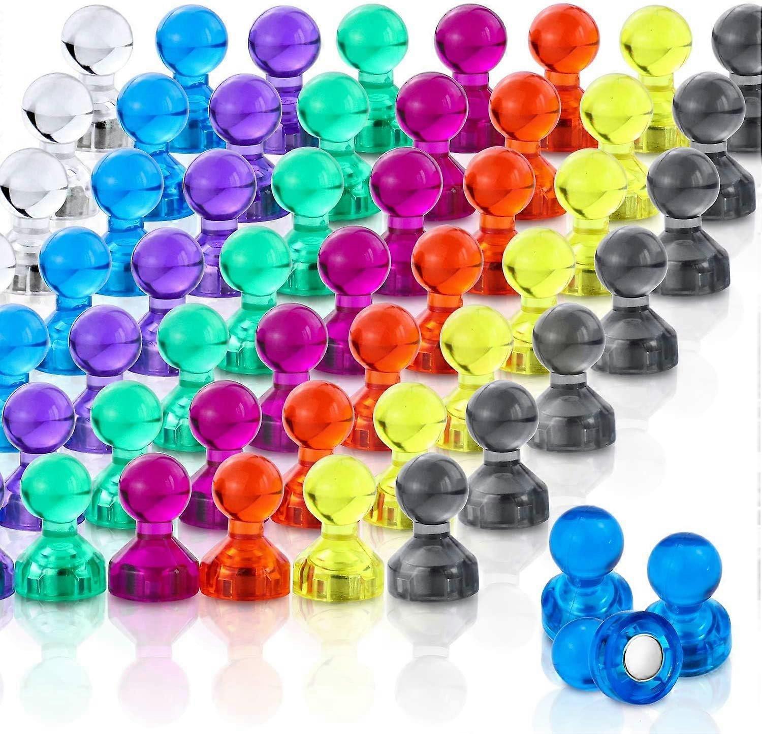 Cute Solid Map Magnets for Office Classroom Organisation