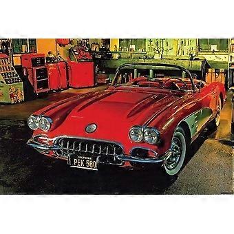 Quebra-cabeça "Corvette", modelo clássico da Chevrolet, código UE1759.