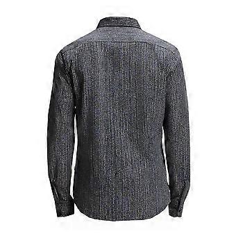 Men's Hugo Boss Casual Hugo Boss Men's MyJersey Slim Fit Long Sleeved Striped Shirt