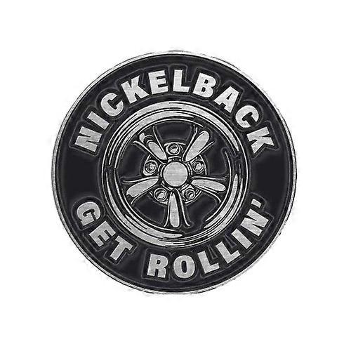 Nickelback Get Rollin' Badge