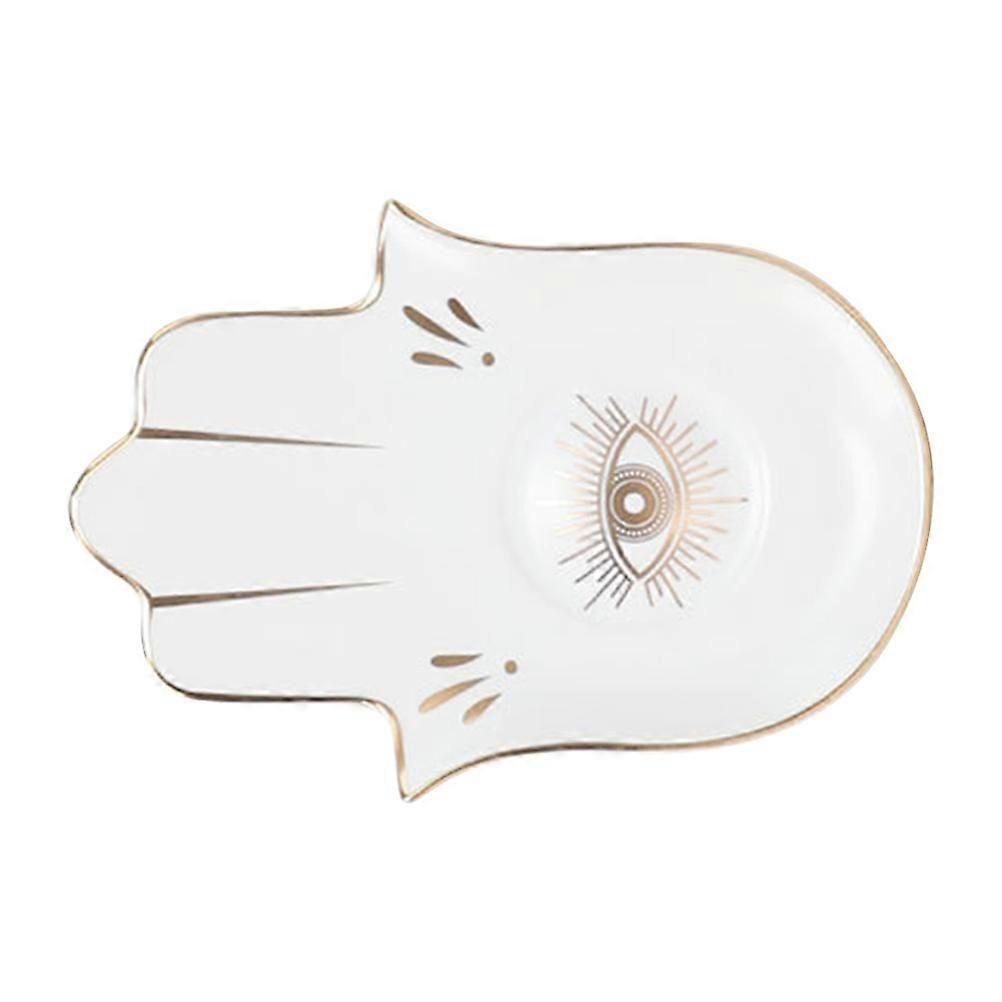 Small ceramic jewelry storage tray, 1 piece