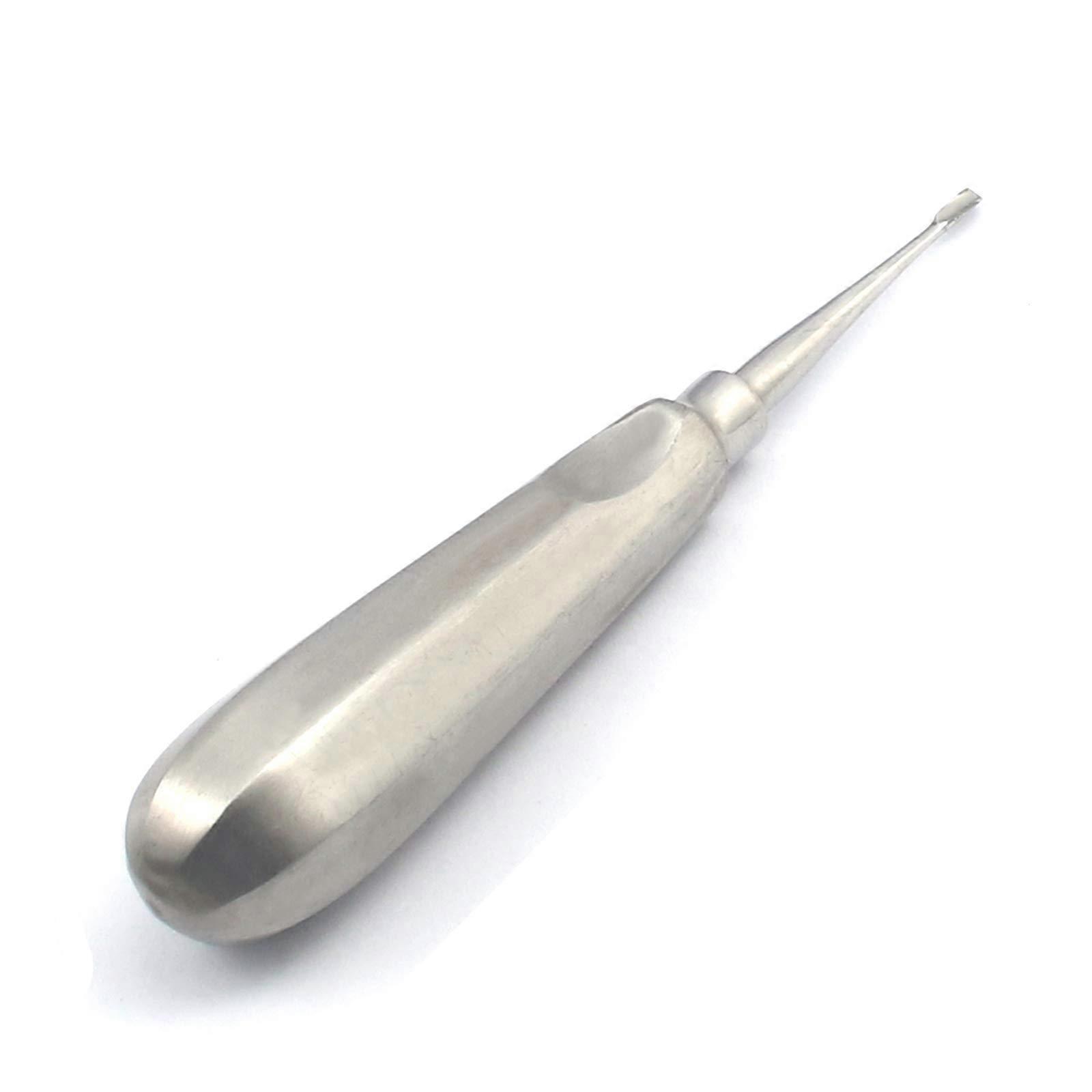 Dental Root Elevator 4mm Winged Grip Design for Controlled Root Elevation and Precise Extractions