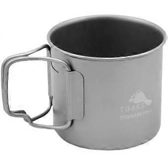 Fold-Handle Titanium Camp Cup 375ml