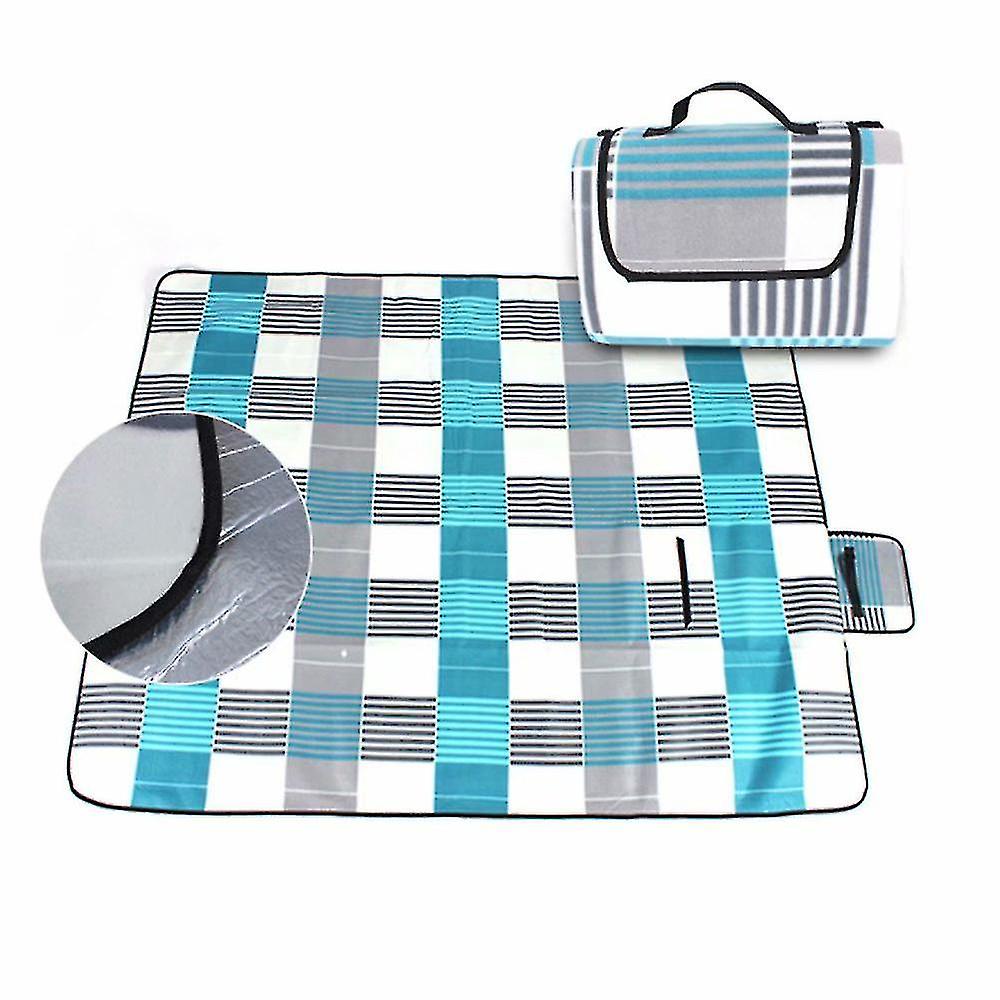 Couverture De Pique-nique Légère Relaxdays – Plaid Pliable 200x200 Cm Pour Camping