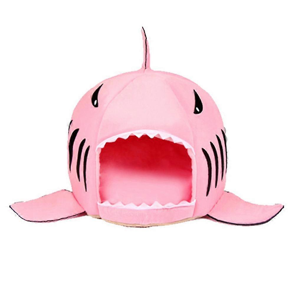 Dog And Cat Bed - Cartoon Pet House With Removable And Washable Cushions