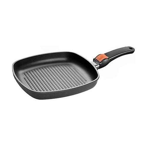 Induction grill with removable handle 26x26x4cm 1 unit
