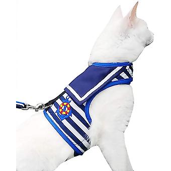 Cat Harness And Leash For Walking Escape Proof, Adjustable Cat Vest Harness, Padded Stylish Cat Walking Jackets,  Small