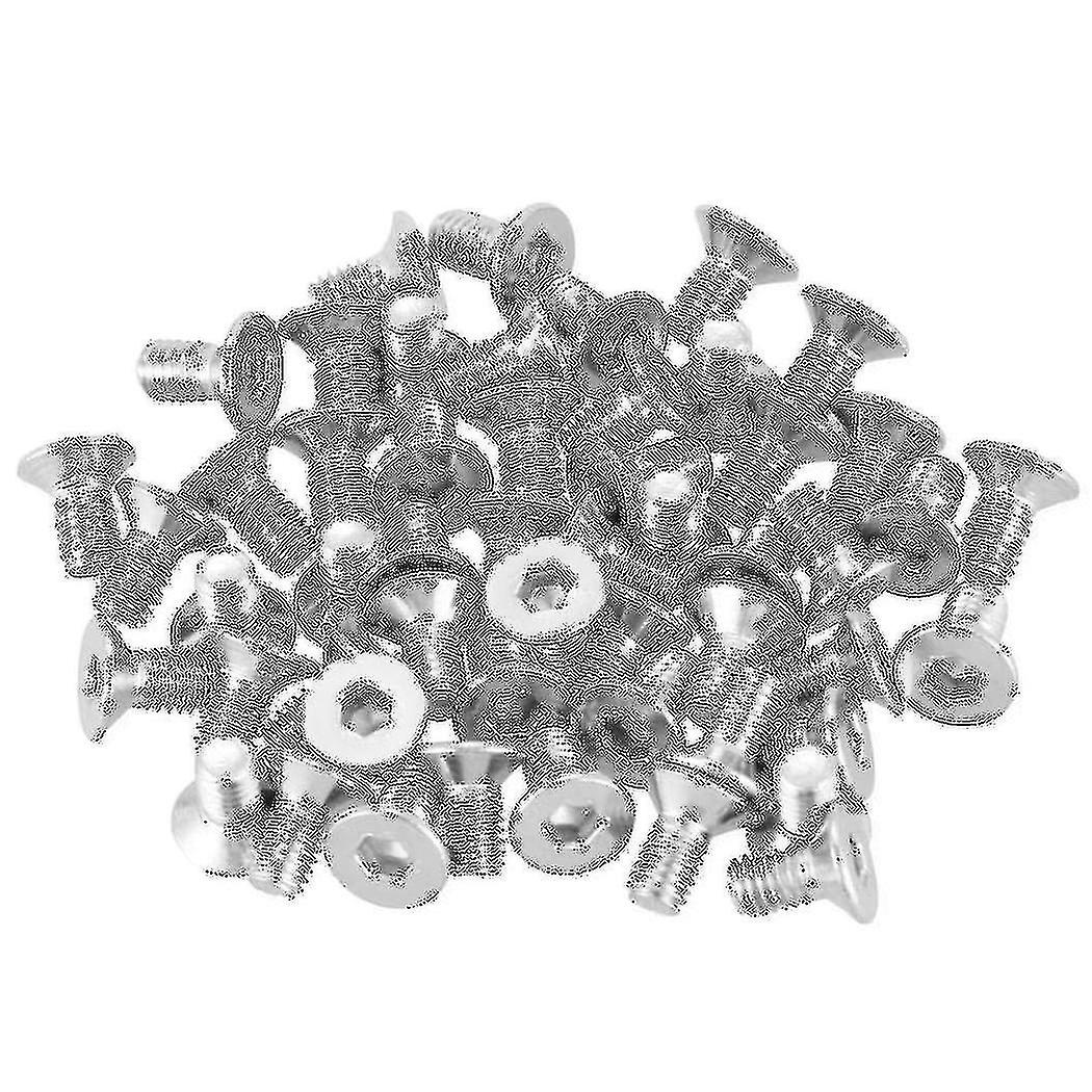M3 X 6mm Hex Socket Countersunk Flat Head Screw Bolts 50pcs