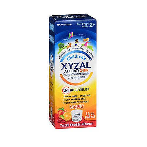 Xyzal محلول الفم للحساسية للأطفال توتي فروتي ، 5 أونصة