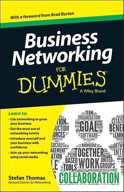 Business Networking For Dummies by Stefan Thomas Paperback