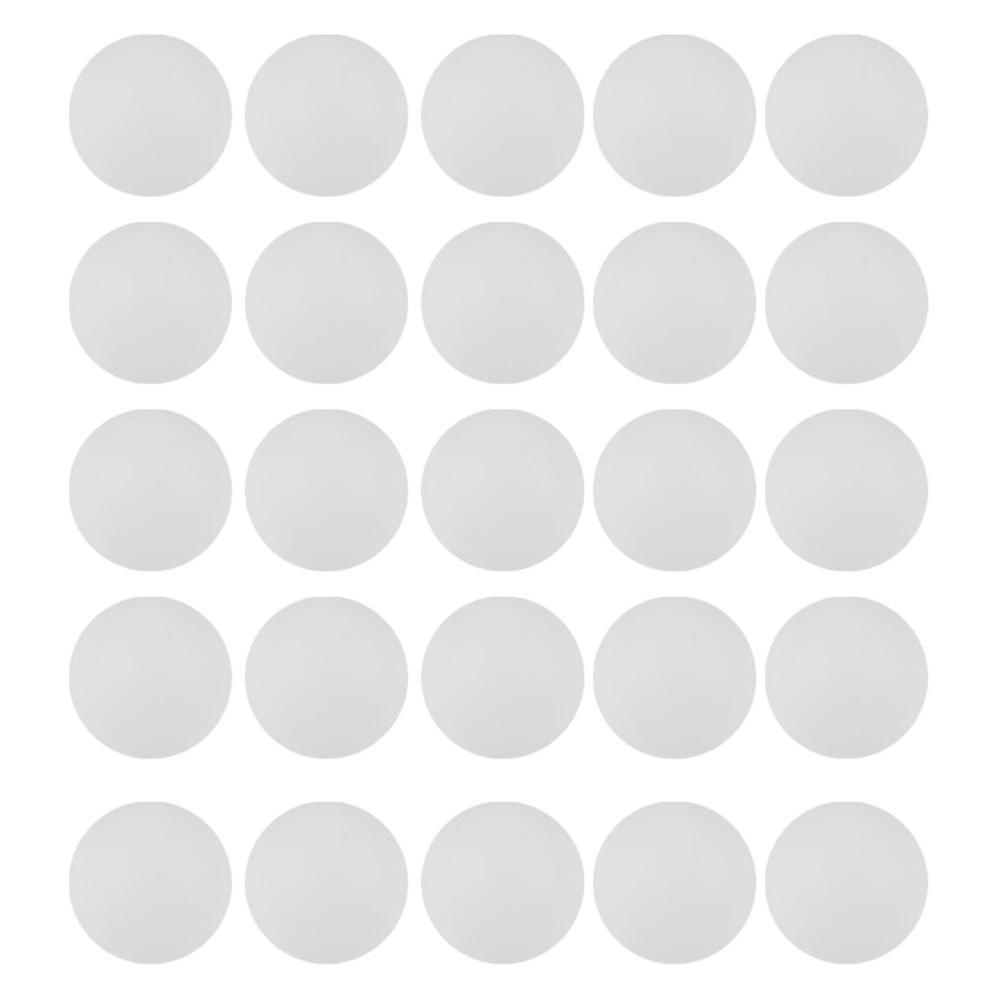 50- Pack Premium Ping Pong Balls Advanced Training Table Ball Lightweight Durable Seamless Balls Wh