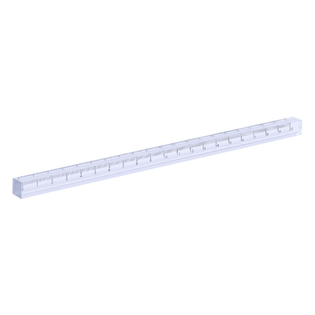 Clear Acrylic Straight Ruler 15cm/20cm/30cm Clear Accurate Scales for Students
