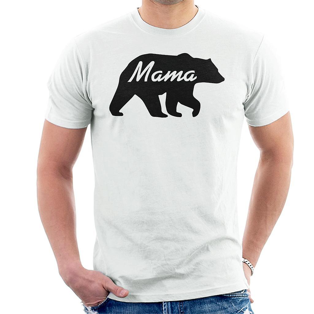 Mama Bear Silhouette Men's T-Shirt