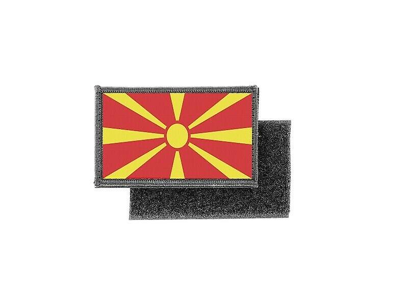 Patch ecusson prints macedoine flag badge