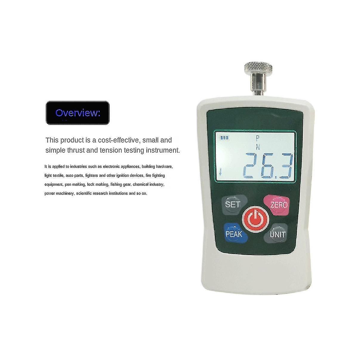 Kleine digitale push pull krachtmeter draagbare dynamometer meter Zmf-2-500N pull tester kilogram pull