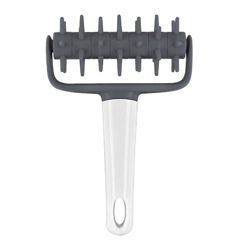 Pizza Cookies Dough Needle Wheel Roller Cutter Bread Hole Punch Baking Tool