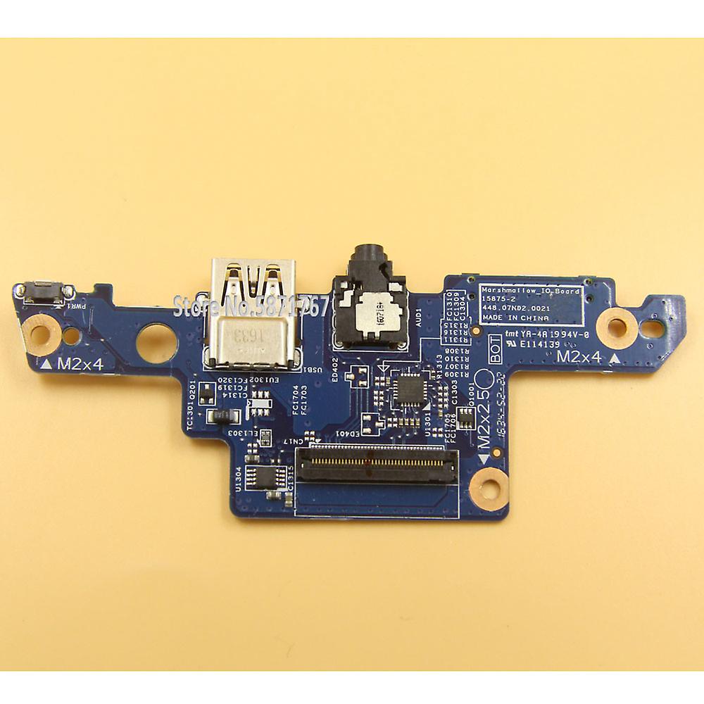 For Hp Envy X360 M6-ar M6-ar004dx Usb Pcba Audio Power Button Board 856792-001 448.07n02.0021 448.07n02.0011