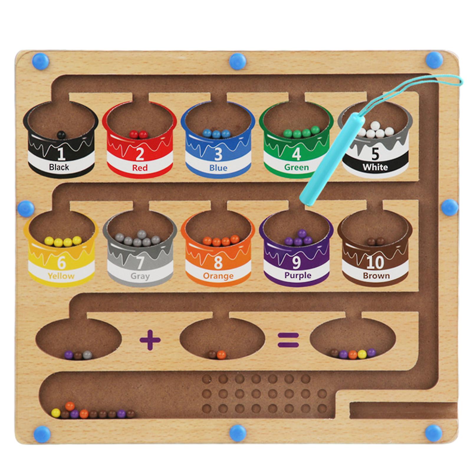 Creativity Beads Classification Toy Grasping Ability Training Classification Plaything for Boys/Girls