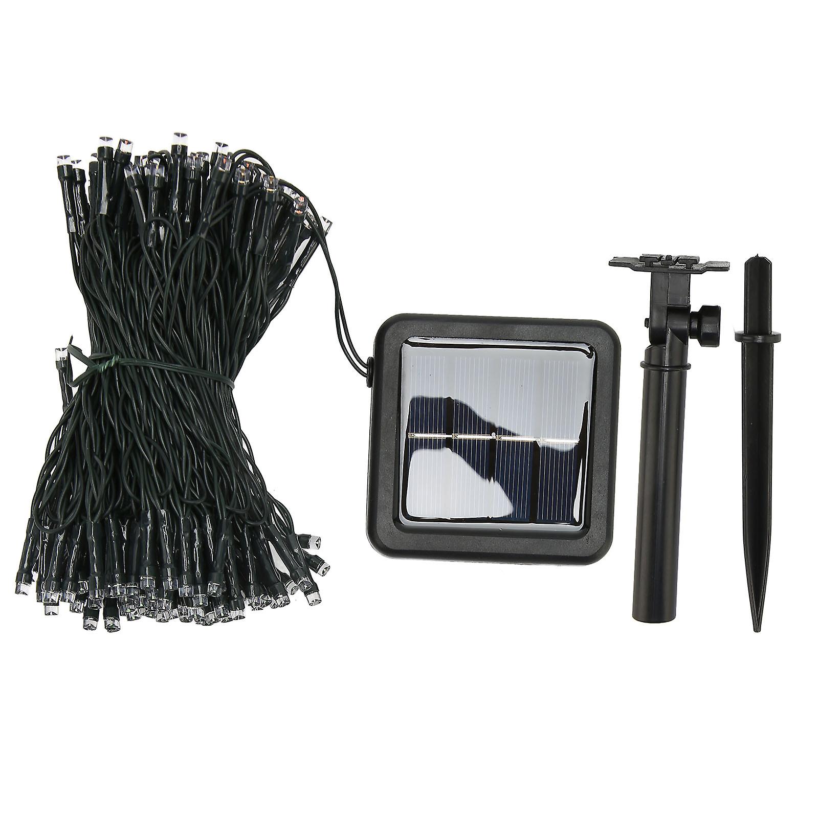 200 Lamps 22M LED Solar String Lights 8 Modes for Decor